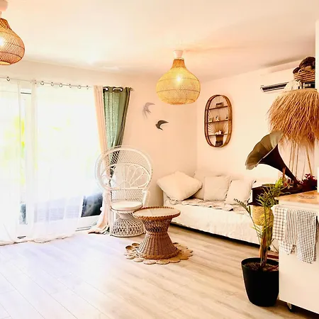 Apartamento Havre De Paix Avec Jardin Et Clim En Centre De *